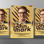 Urban Hip Hop DJ Night Flyer PSD Template
