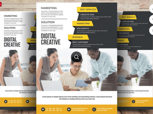 Orporate Branding & Marketing Flyer Template - High Quality