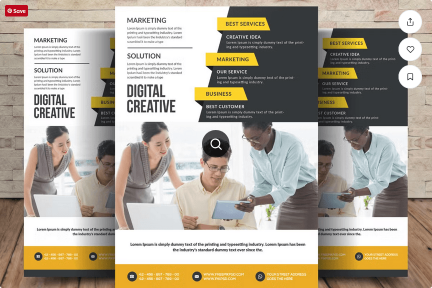 Orporate Branding & Marketing Flyer Template - High Quality