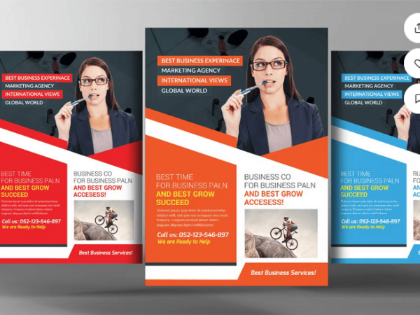 Accounting And Tax Preparation Flyer Template PSD