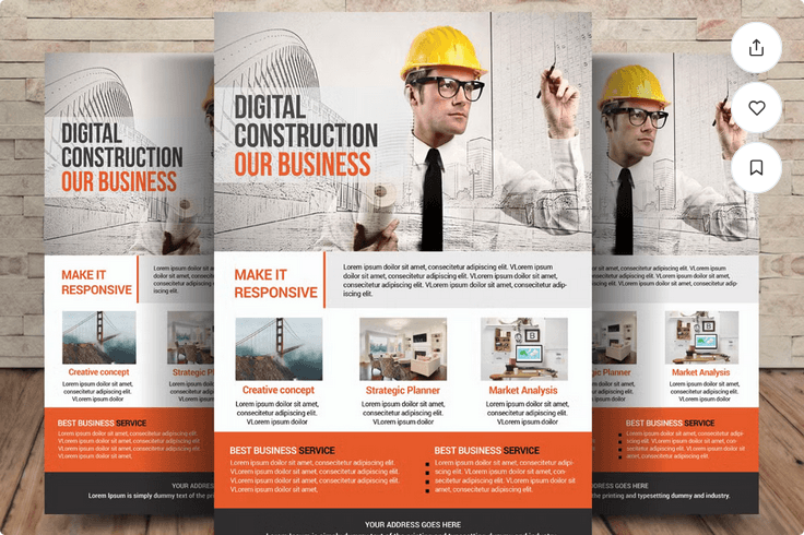 Architecture Flyer Template PSD