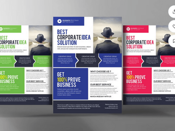 Attorney & Legal Services Flyer Template PSD File