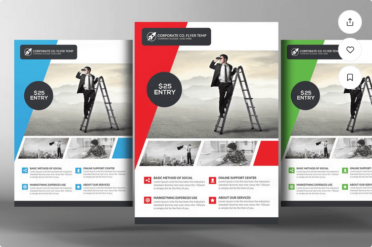 Attorney & Legal Services Flyer Template PSD