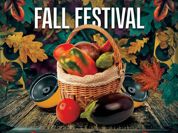 Autumn Festival Flyer Template PSD