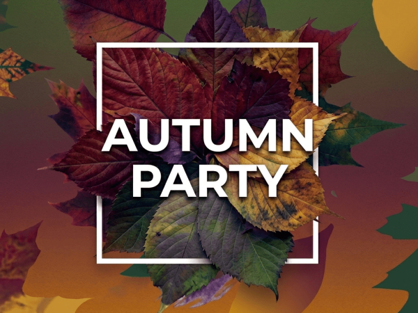 Autumn Party Festival Flyer Template PSD