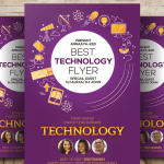 Best Technology Flyer Template PSD