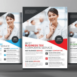 Business Tax Refund Flyer Template PSD