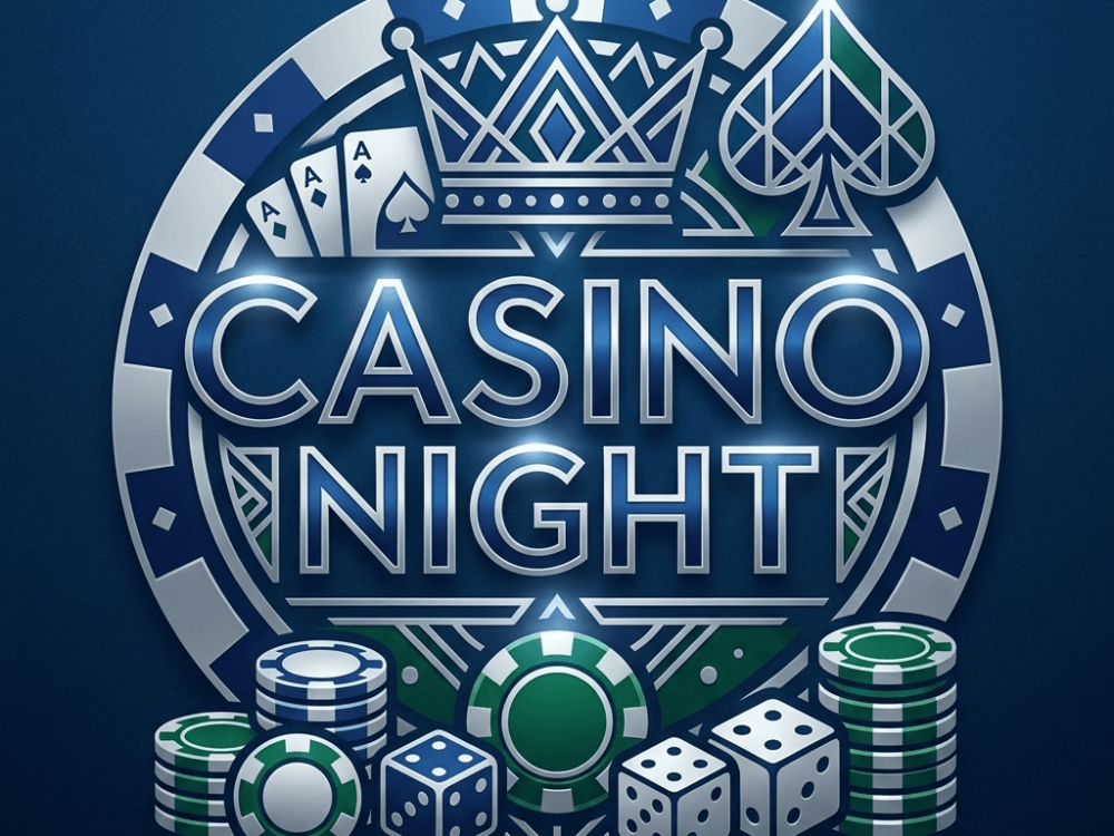 Casino Night Flyer Template PSD Design