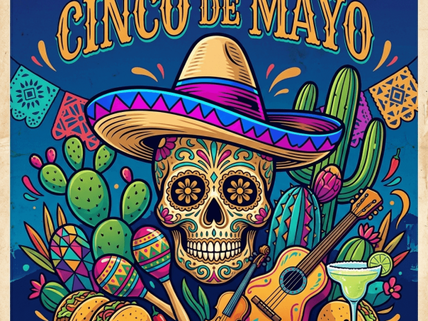Cinco de Mayo Instagram Flyer Template PSD