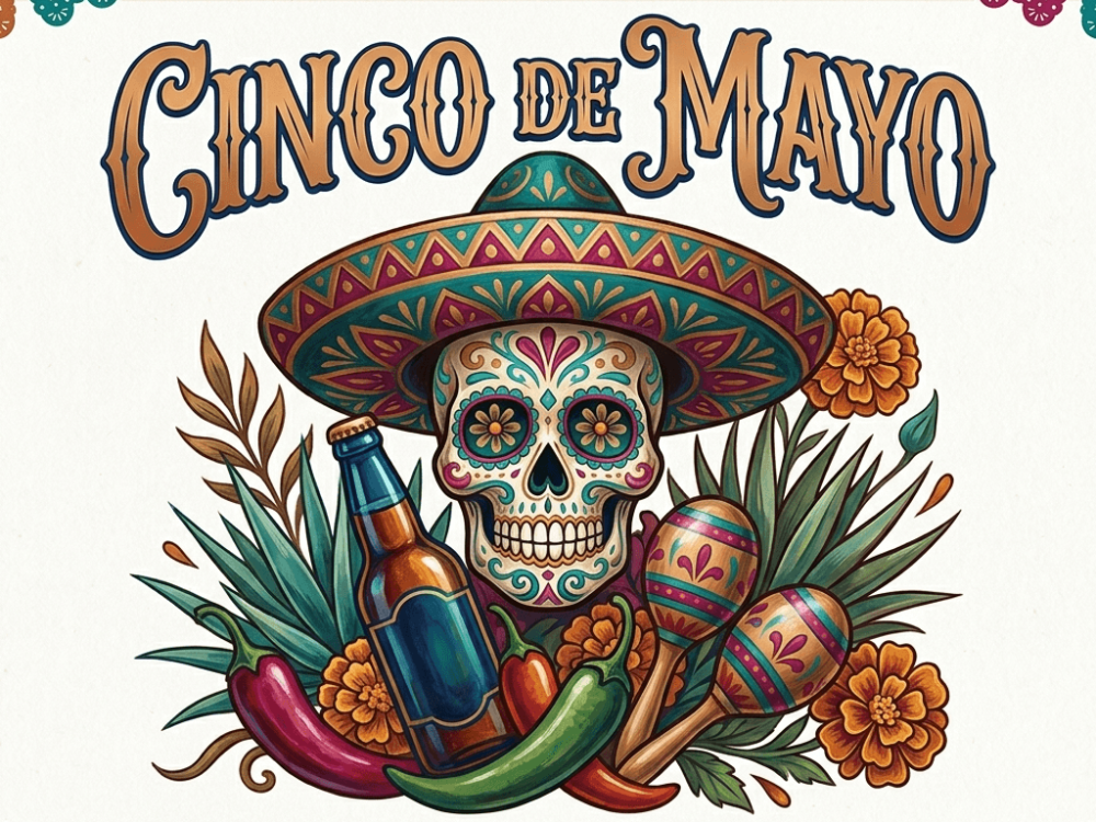Cinco de Mayo Party Flyer Template PSD