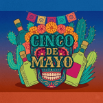 Cinco de Mayo Party Flyer Template PSD File