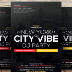 City Vibes Flyer PSD Template