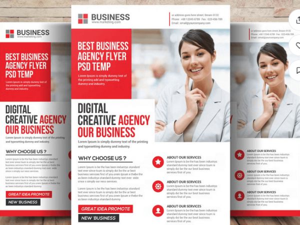 Computer Engineering Flyer Template PSD