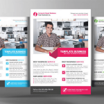 Computer Repair Flyer Template PSD File