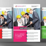 Construction Flyer Template PSD