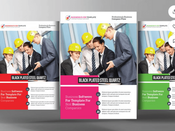 Construction Flyer Template PSD