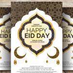 Eid Mubarak Flyer PSD Template File
