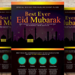 Eid Ul Fitr Flyer PSD Template