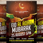 Eid-al-Adha Mubarak Flyer PSD Template