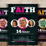 Faith Church Flyer Template PSD