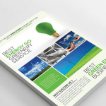 Go Green Energy Flyer Templates PSD
