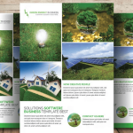 Green Energy Flyer Template Psd Download