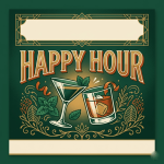 Happy Hour Festival Flyer Template