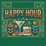 Happy Hour Flyer Template PSD