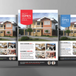 Home For Sale Real Estate Flyer Template PSD