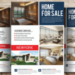 House For Sale Real Estate Flyer Template PSD