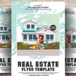 House Sale Real Estate Flyer Template PSD