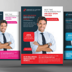 Income Tax Flyer Template PSD