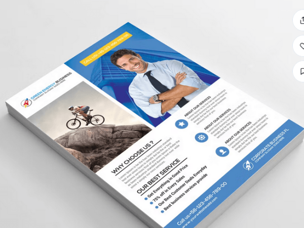Income Tax Flyer Template PSD Download