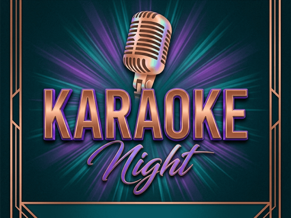 Karaoke Bar Flyer Template PSD