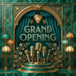 Karaoke Grand Opening Flyer Template PSD