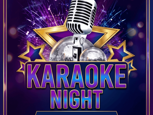Karaoke Party Flyer Template PSD
