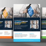 Lawyer Firm Business Flyer Template PSD