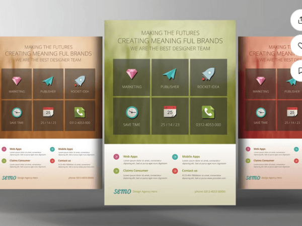 Mobile Repair Business Flyer Template PSD