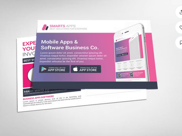 Mobile Repair Service Flyer Template PSD