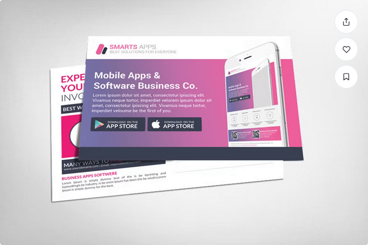 Mobile Repair Service Flyer Template PSD