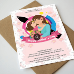 Mothers Day Flyer Invite Template PSD