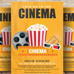 Movie Premiere Flyer Template PSD