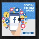Multiuse Social Media Banners Flyer Template PSD