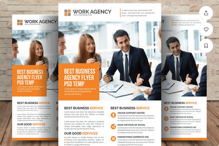Political Elections Flyer Template PSD