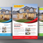 Real Estate Agents Flyer Template PSD