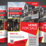 Real Estate Business Flyer Template PSD