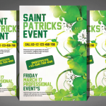 Saint Patricks Day Party Flyer Template PSD File