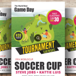 Soccer Cup Flyer Template PSD