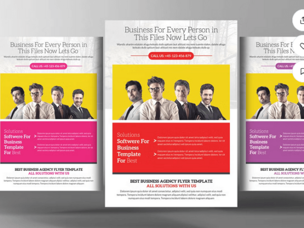 Social Media Flyer Template PSD Download