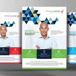 Social Media Management Flyer Template PSD